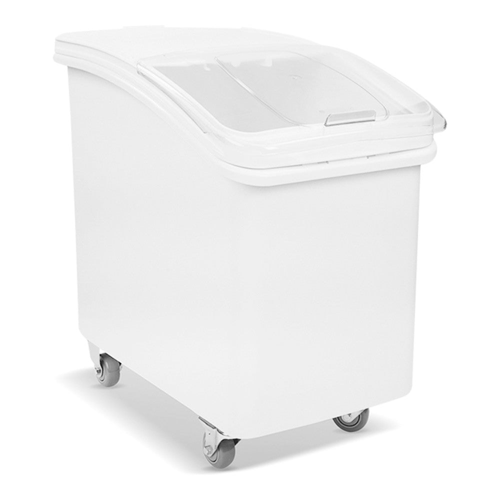 ALMACENADOR DE GRANOS RHINO ALGRA-102C | Almacenador de Granos Tipo Carro | Capacidad 102 L | Polipropileno | Panadería Restaurante Cocina Industrial