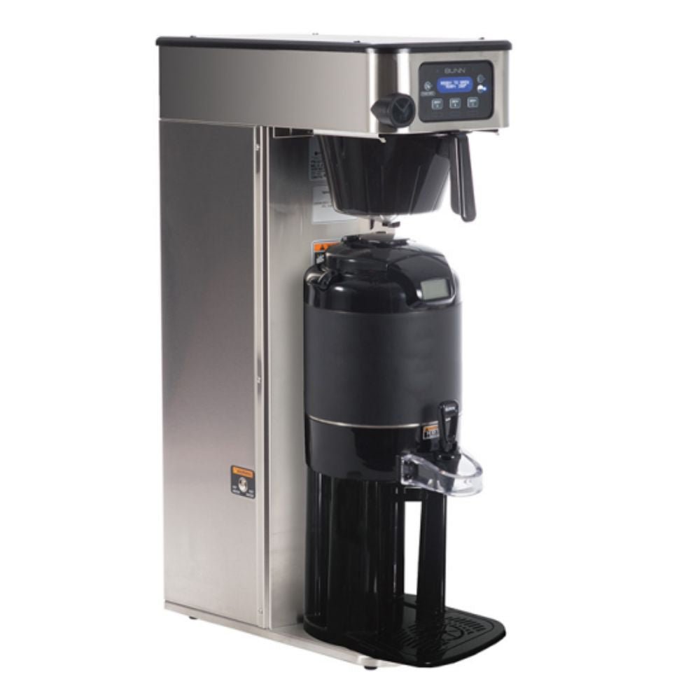 CAFETERA BUNN ICB-DV TALL 120V Cafetera ICB 53100.0101 | Cafetera Infusión Series Twin Dual | Acero Inoxidable | Oficinas Café Express Lugar de Trabajo | Oficina Cafetería Hotel Desayunador Tienda Conveniencia Eventos