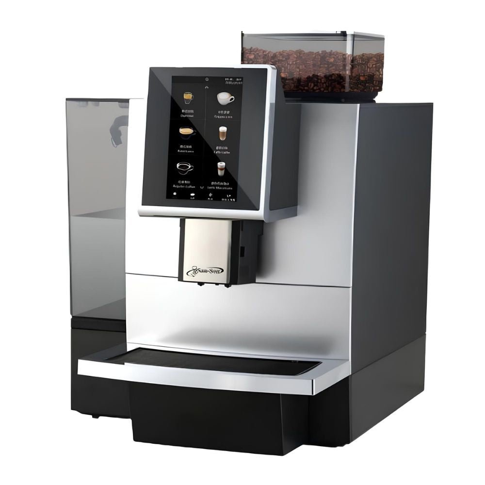 CAFETERA COMERCIAL SAN SON F21 BIG PLUS | Cafetera Super Automática | Molino Profesional | Cafetería Restaurante Cocina Industrial Hotel Negocio Café Granos de Café Profesional Expresso Cappuccino Vapor