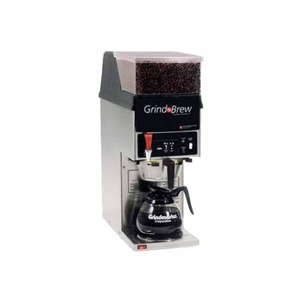 CAFETERA GRINDMASTER GNB-11H | Cafetera Percoladora con Molino Integrado 1.8 Lts | Capacidad Tolva 2.5 Kg | Café Americano | Cafetería Restaurante Oficina Sala Juntas Conferencias Catering Tienda Autoservicio