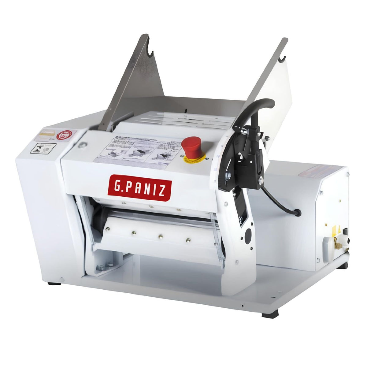 Cilindro Laminadora G.paniz CLI390, cilindro laminadora mesa, en acero inoxidable.