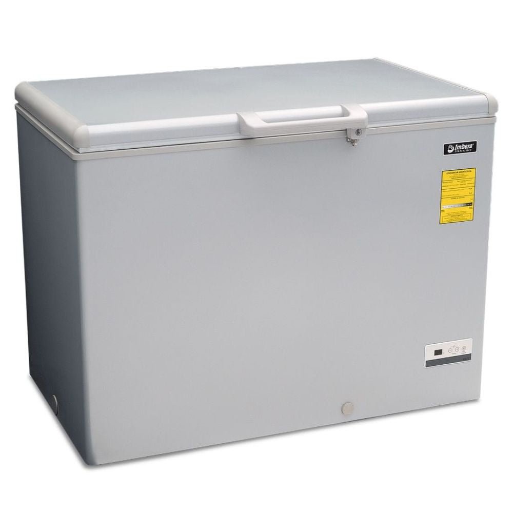 CONGELADOR HORIZONTAL IMBERA 1026711 HF10-1F | Congelador Horizontal Baúl | 10 Pies Cúbicos | Restaurante Cremería Carnicería Hotel Buffet Cafetería Paletería Repostería Carnicería Alimentos Congelados
