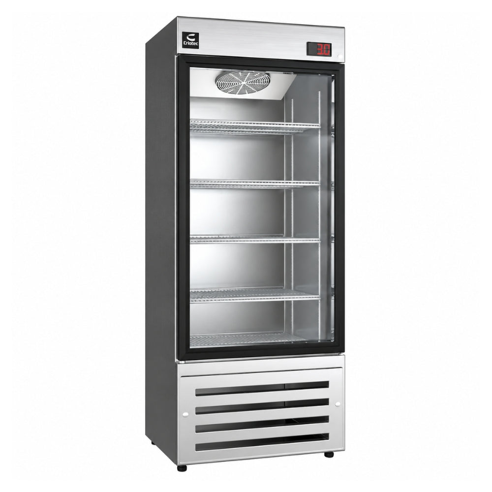 Conservador Criotec FSL-19 V 400300-1634, conservador vertical, en acero inoxidable.