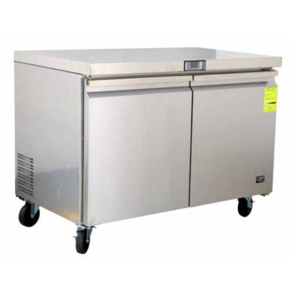 CRT MCCB602 Mesa Congelacion Bajo Barra Restaurantes Cafeterias Pastelerias Panaderias Hoteles Tiendas de Comestibles Supermercados Almacenar Exhibir Alimentos Refrigerados Frutas Verduras Carnes Lacteos Cocinas Profesional Comerciales Bares. KitchenMax.Store. Envíos seguros a todo México. Cotiza hoy mismo.