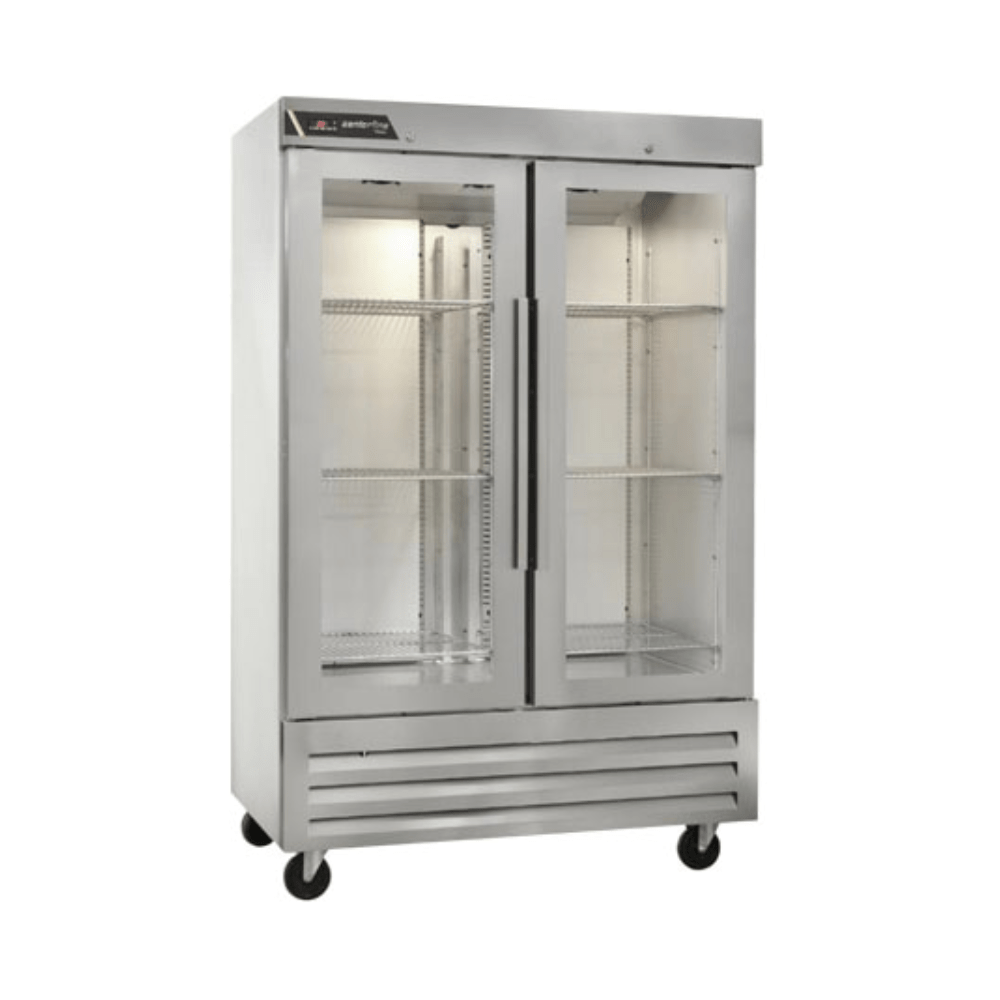 Centerline CLBM-49R-FG-LL Refrigerador Vertical 2 Secciones 2 Puertas Cristal Abertura a la Izquierda - - Centerline - KitchenMax Store