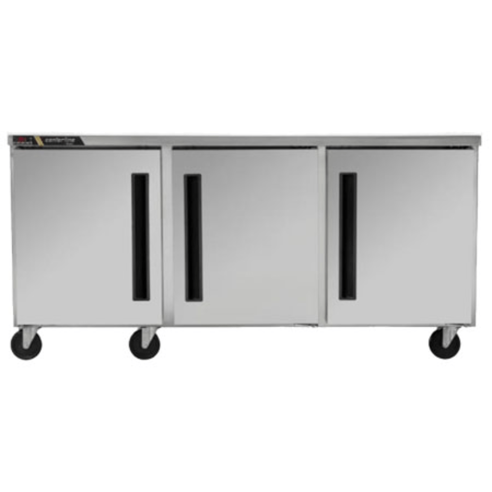Centerline CLUC-72R-SD-LRR 72" Refrigerador Bajo Barra 3 Puertas Solidas Abertura Izquierda Derecha Izquierda - - Centerline - KitchenMax Store