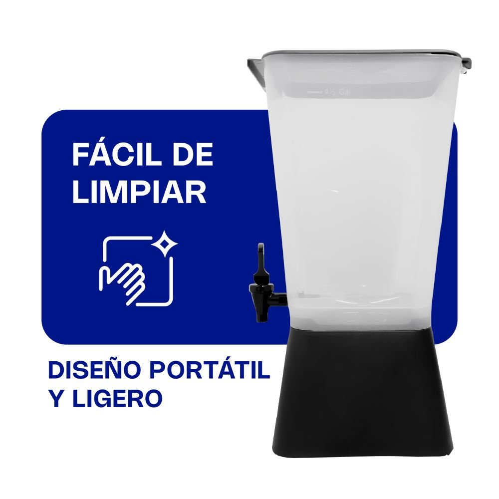 DISPENSADOR DE BEBIDAS RHINO DISBE-19| dispensador de bebidas | 19 litros | Hoteles, Restaurantes, oficinas, Consultorios, tiendas. supermercados, laboratorios.