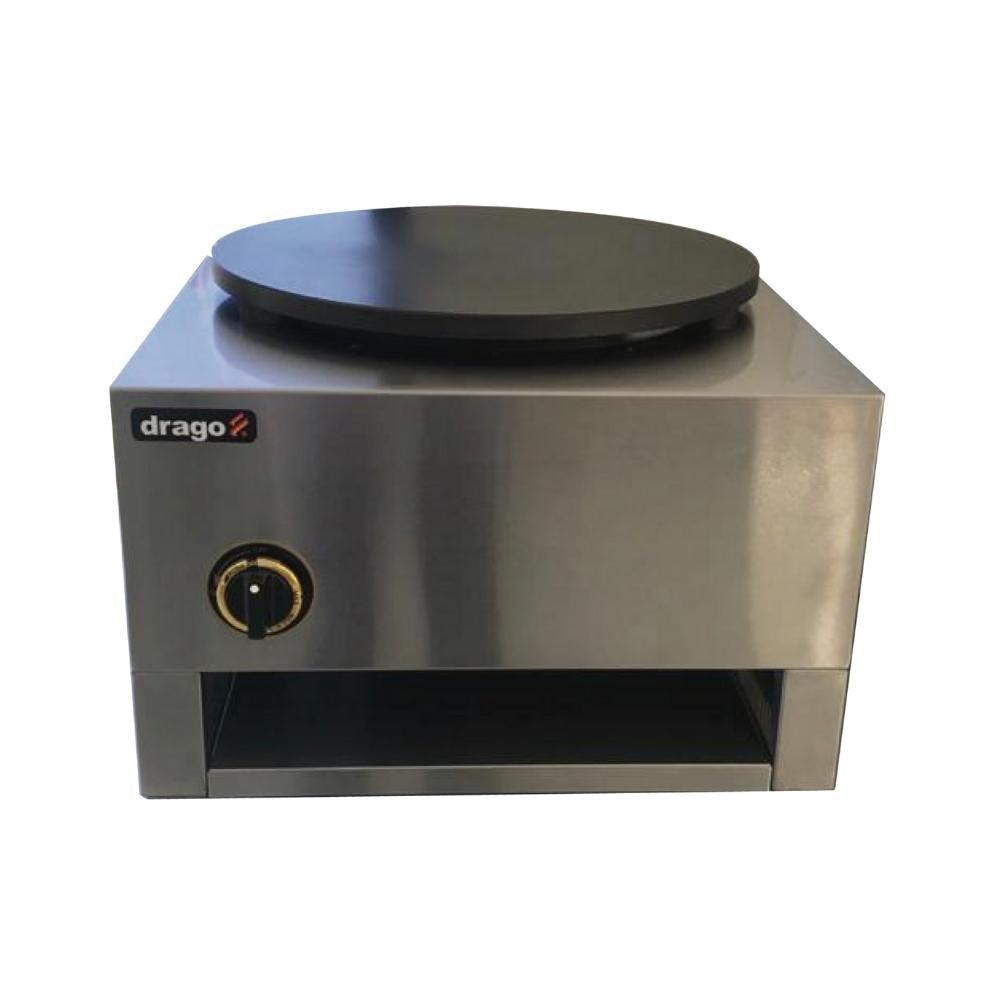Drago CM-1G Crepera Circular Gas Acero Inoxidable - Creperas - Drago - KitchenMax Store