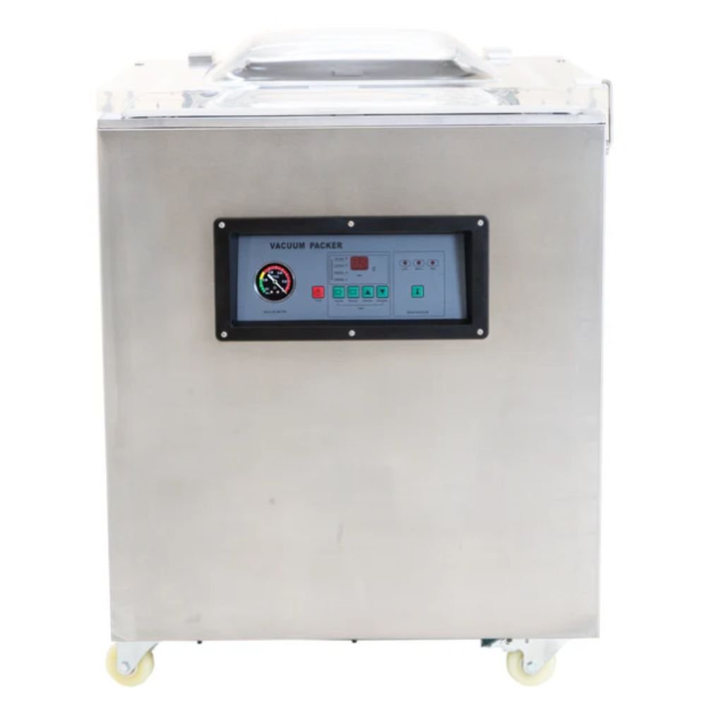 EMPACADORA AL VACÍO MIGSA DZQ-600B | Empacadora al Vacío Barra Selladora | 550 ×10 mm. | Acero Inoxidable | Líquidos Solidos Aves.