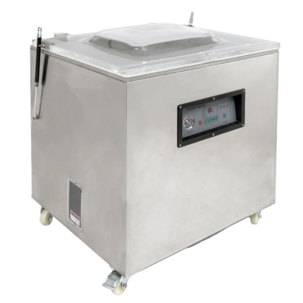 MIGSA DZQ-800B (CON GAS) | Empacadora al Vacío | Carnes legumbres | Doble Barra Selladora De 800×10 mm. | Acero Inoxidable | Frutas Vegetales Leguminosas