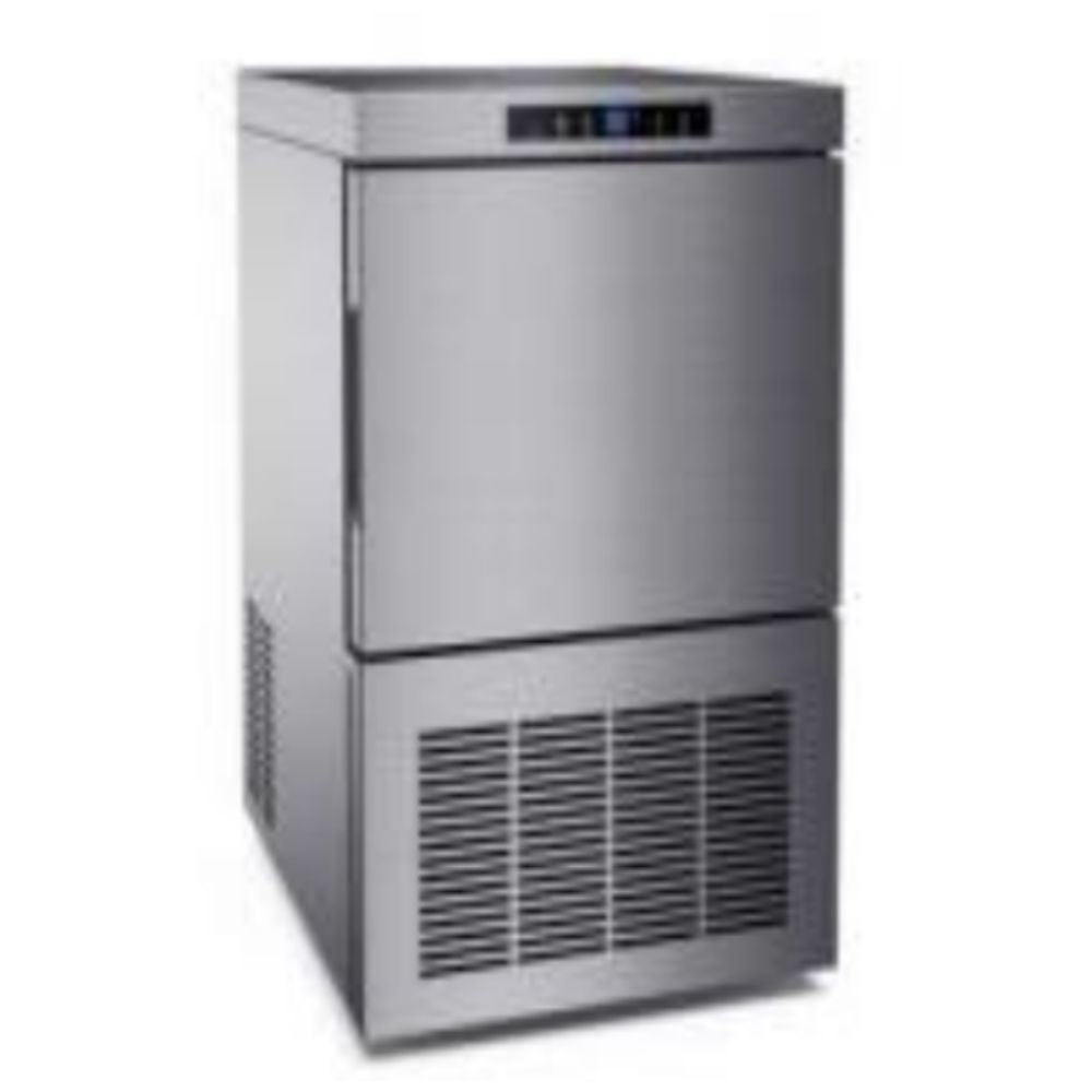 FABRICA DE HIELO MIGSA HB-40 | Máquina Fabricadora de Hielo en Cubos | Producción 40 Kg por Día | Capacidad de 13 Kg | Restaurante Oficina Refrigerar Congelar Cocina Comedor Cocina Industrial Conservar Fabricar Bar Restaurante Oficina.