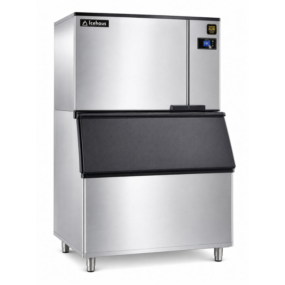 Fábrica de Hielo Icehaus MH-580-MD, máquina de hielo.