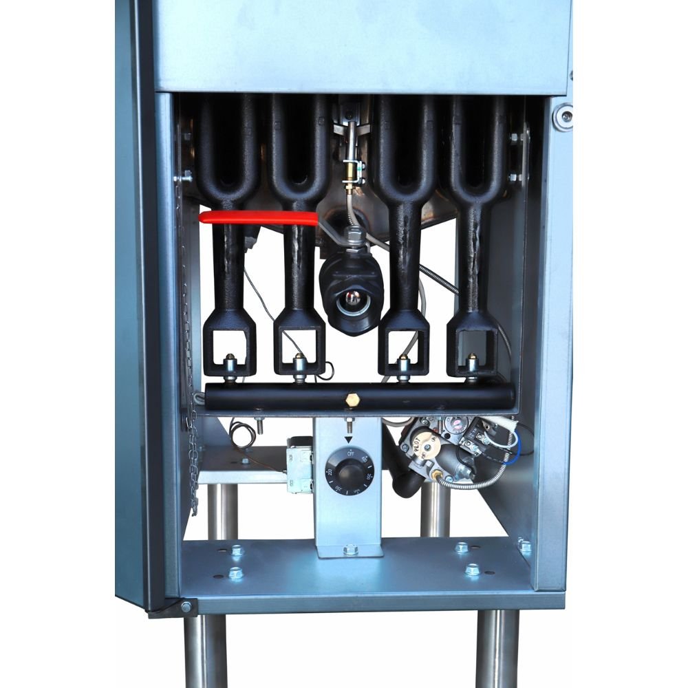 FREIDORA SOBRINOX XFRF-90-LPG 20091401 | Freidora | Gas | Capacidad del Tanque de Aceite: 18,5-23 Litros | Restaurante Bar Restaurante Cocina Económica Freír Alimentos Freidoras Alitas Papas A la Francesa Salchipulpos Pollo Snacks