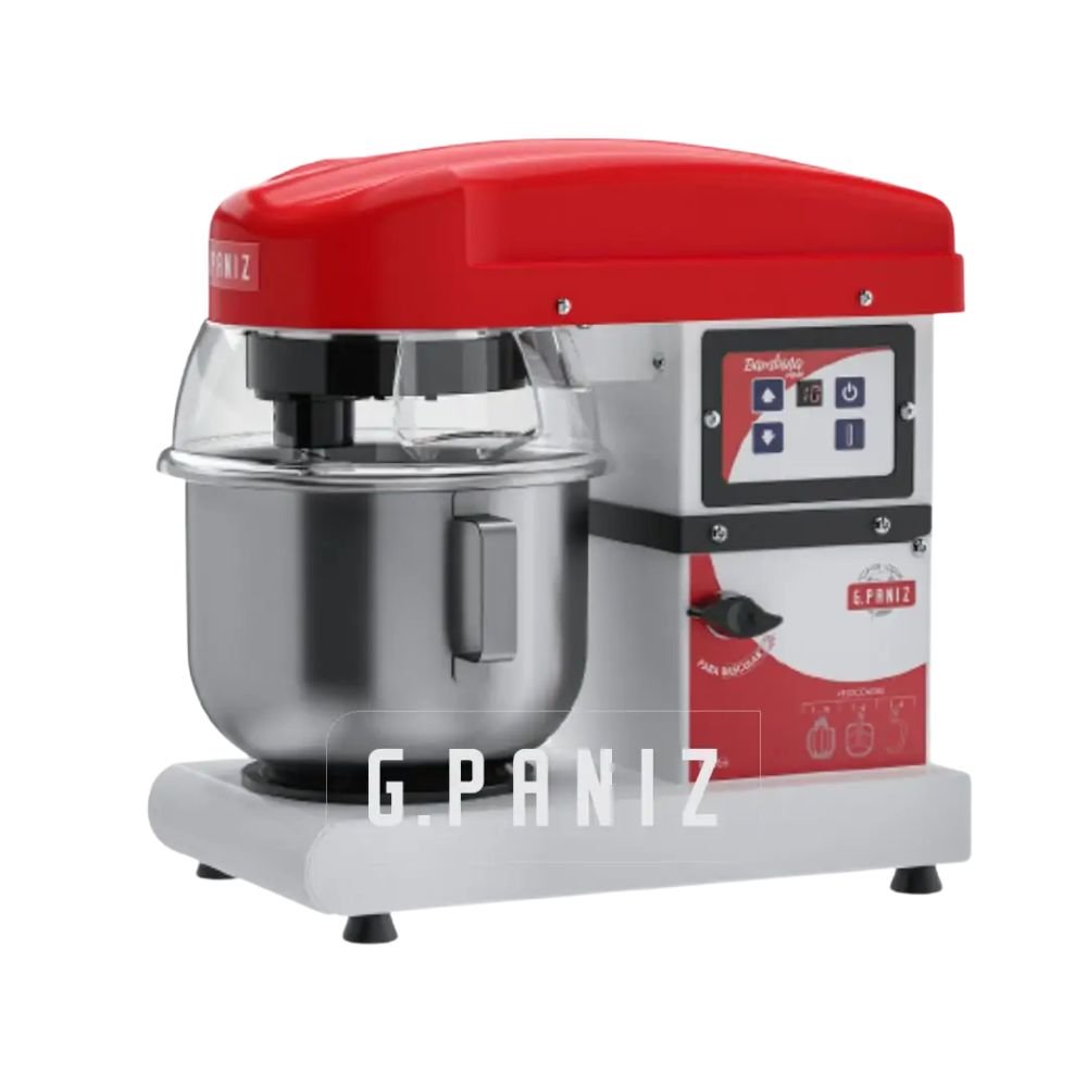G. paniz BP05B Batidora Planetaria para Pasteleria Cafeteria Panaderia Pizzerias Heladerías Establecimientos Alimentos Bebidas Recetas Hogar Reposteria Pan Bizcocho Galleta Cremas Rallar Amasar Triturar Cocina. KitchenMax.Store. Envíos Seguros a Todo México. Cotiza Hoy Mismo.
