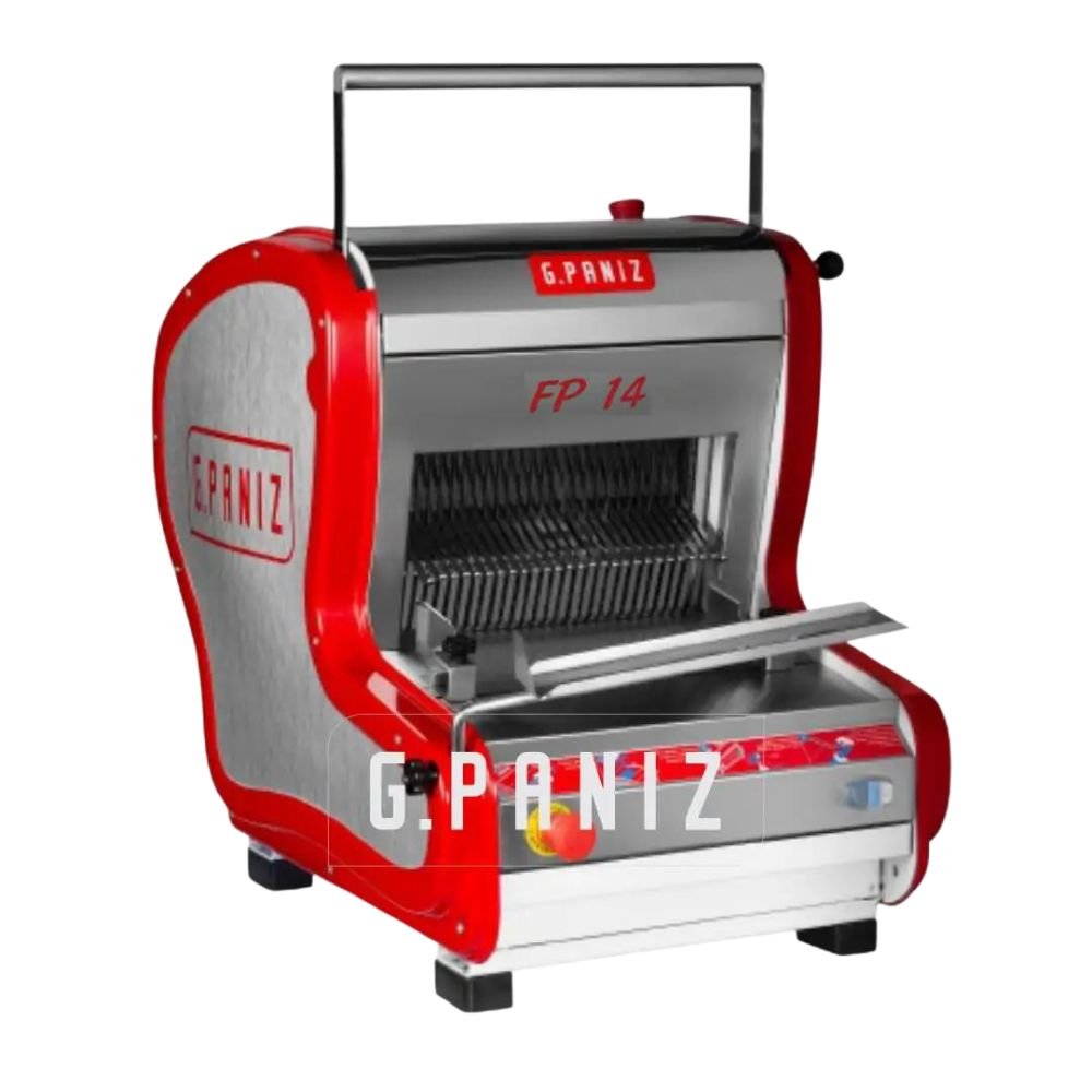 G.paniz FP14G2 Rebanadora Pan 360 Panes Lamina Acero Carbono - - G.Paniz - KitchenMax Store