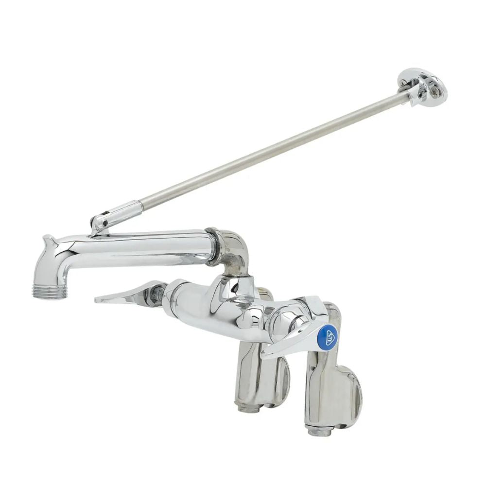 GRIFO T&S BRASS B-2345 | Grifo para Vertedero | a Pared | Cocina Industrial Restaurante Hotel Restaurante Quirófano Hospital Consultorio Lavamanos Tarja Consultorio Hospital Bar Restaurantes Hotel