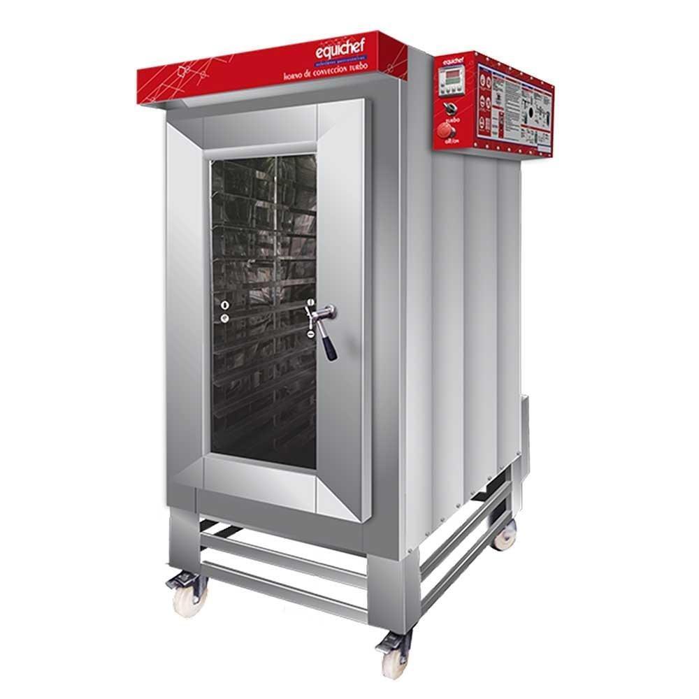 HORNO EQUICHEF HTE12D | Horno Convección Vapor | Gas | Acero Inoxidable | Panificación Gastronomía Vegetales | Bistrós Cocinas Industriales Hoteles Restaurantes Pizzerías Gas Restaurante Cafetería Negocio Pastelería Pizzería Repostería Cocina Cocción Alimentos Galletas Comida