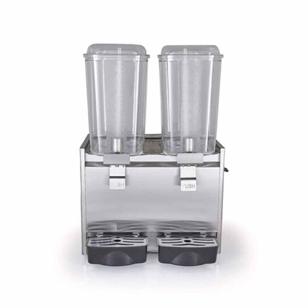Despachador de Bebidas Imbera 1024066 CDDBFK21804 DBK-18x2, en acero inoxidable.