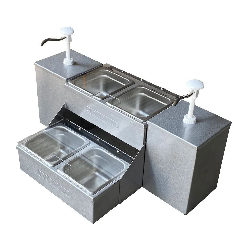 International SC-4 Surtidor Dispensador Ketchup Mostaza Crema - - International - KitchenMax Store