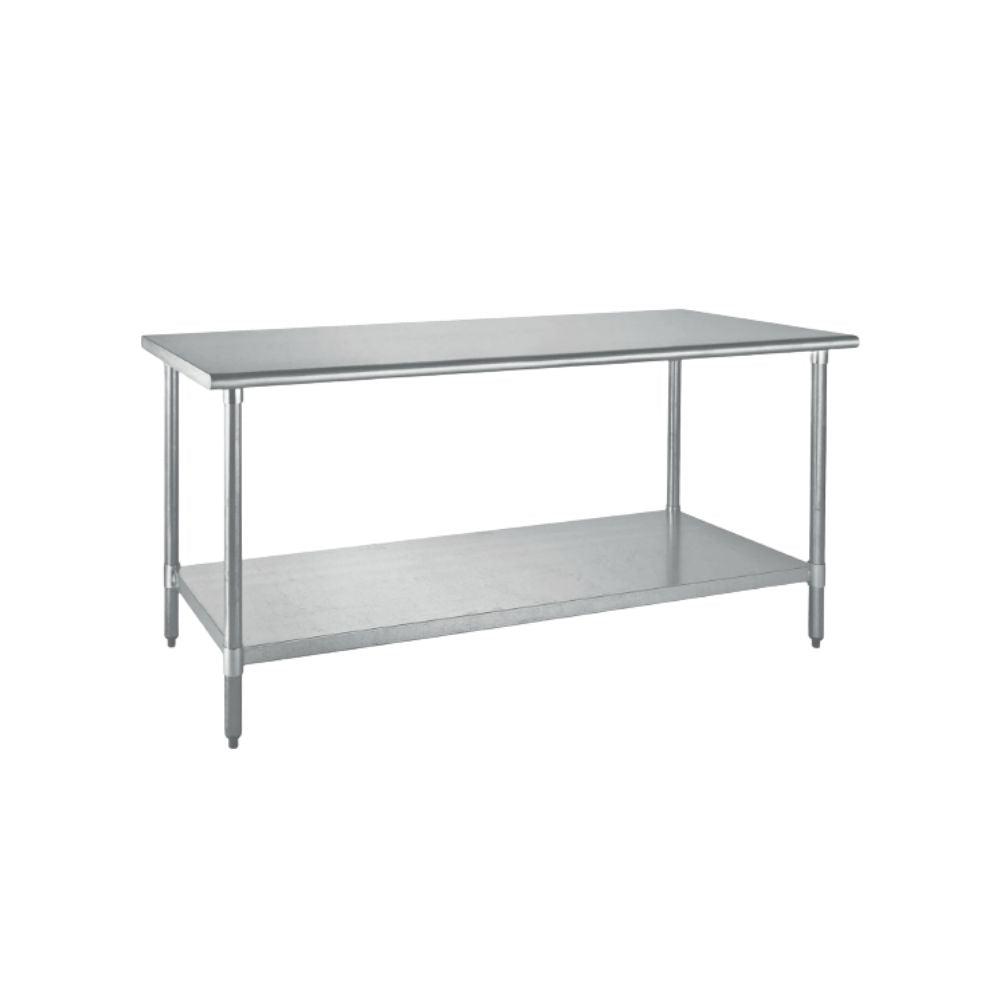King MTI-150 Mesa Trabajo Isla 1.5 Mt 150 x 70 x 90 cm Acero Inoxidable - - king - KitchenMax Store