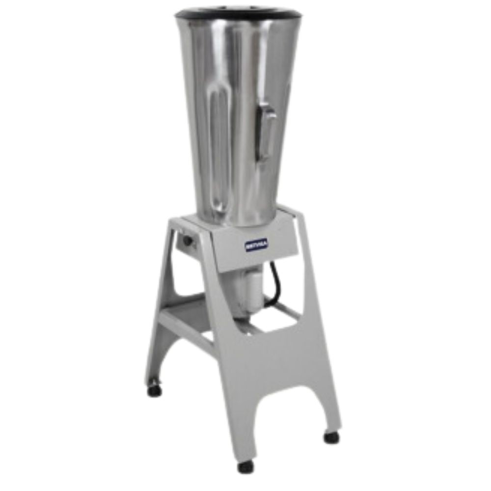 LICUADORA BASCULANTE METVISA LQB-19 | Licuadora Industrial | 19 Litros | Salsas Postres Restaurante Grandes Cantidades Bebidas Preparadas Licuar Cocina Smoothies Frapuchinos Tritura Hielo Cafetería Bistro Desayunador Hotel