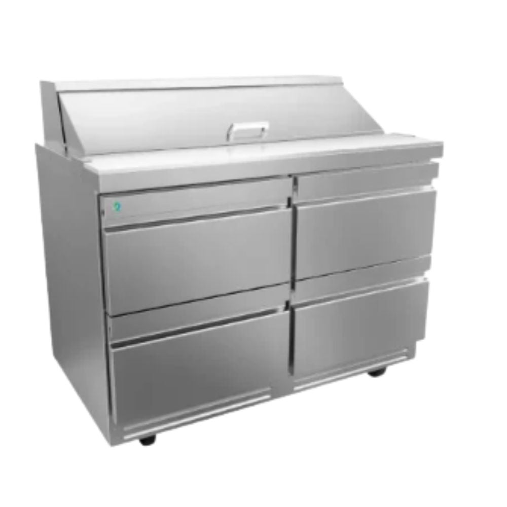 MESA REFRIGERADA ASBER APTS-60-16-D2 P HC 19111130 | Mesa De Preparación Con Refrigerante | Acero Inoxidable | 1 Puerta | 2 Cajones | Restaurante Cocinas Industriales Cafeterías Restaurante Supermercado Guarniciones Comedores Industriales Cocinas Industriales Panadería Carnicería Preparación Sushi Postres Ensaladas Baguettes mesa de preparación refrigerada cocina industrial mobiliario para restaurantes mesa de preparación con insertos gastronorm acero inoxidable Cafetería.