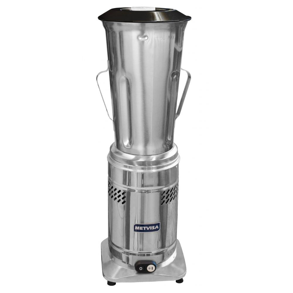 LICUADORA METVISA MTA-LQ-6 | Licuadora Industrial | 6 Litros | Acero Inoxidable | Cocina Smoothies Frapuchinos | Licuadora Industrial de Alto Volumen Profesional Triturar Moler Smoothies Batidos Salsas Hielo Acero Inoxidable Restaurante Bar Cafetería Cocina Industrial Negocio