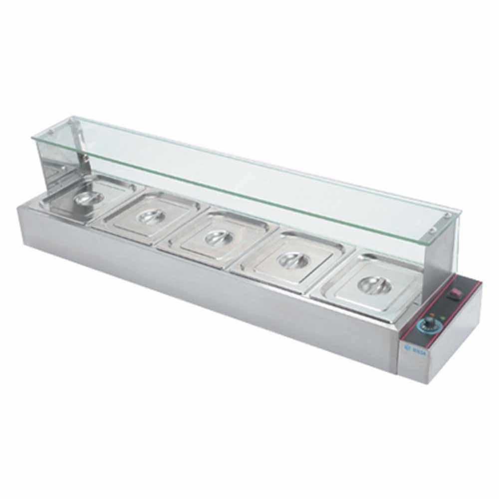 Migsa Bn-b24 Baño María Eléctrico 5 Insertos Buffet Bufetera Caliente Guisos Guisados Platillos Restaurante Comedor Baño Maria Sopas Salsas Alimentos. KitchenMax.Store. Envíos seguros a todo México. Cotiza hoy mismo.