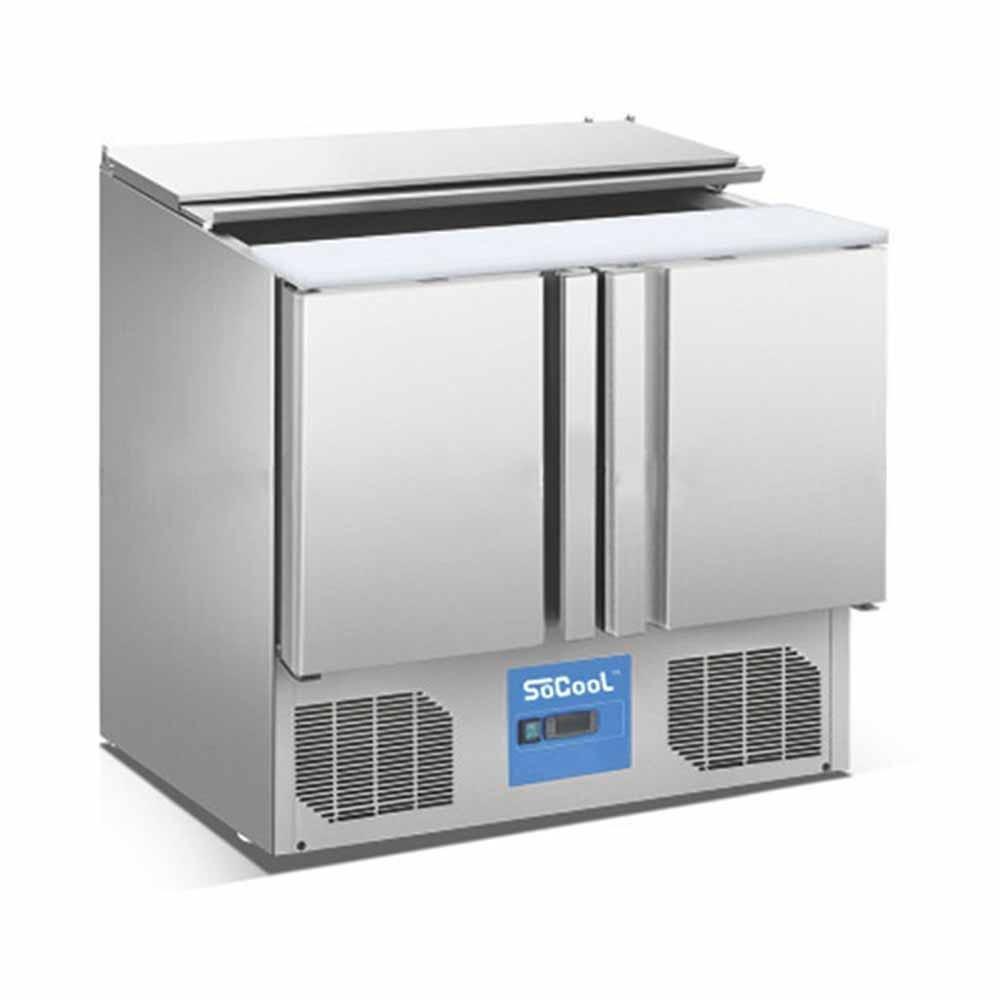 Migsa S902 Barra Fria Ensaladas Tipo Europeo 2 Puertas Restaurantes Bases Cocina Industrial Equipos Mesas Comedor Hotel Refrigeradas Comedor Banquetes Refrigerar. KitchenMax.Store. Envíos seguros a todo México. Cotiza hoy mismo.