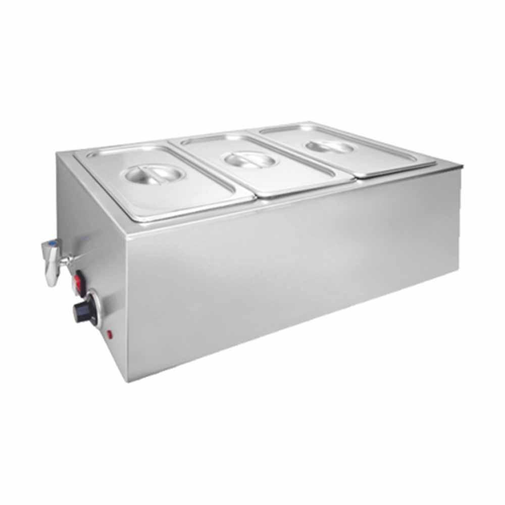 Migsa Zck165At-3 Baño Maria Rectangular 3 Insertos Buffet Comedor Comida industrial Caliente Guisos Catering Estofado Catering Banquete Hotel Restaurante. KitchenMax.Store. Envíos seguros a todo México. Cotiza hoy mismo.