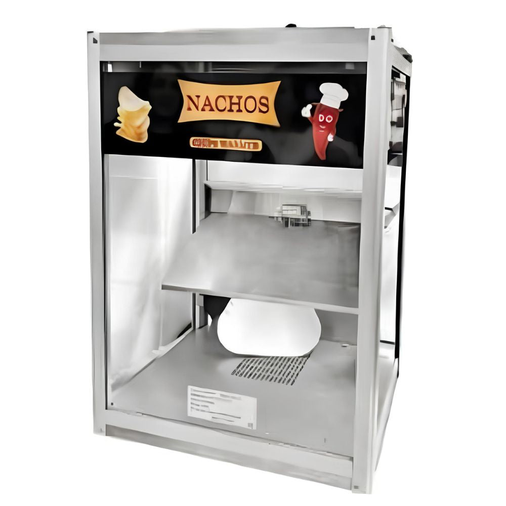 Migsa NW-30 Exhibidor Caliente para Nachos Negocio Cafetería Panadería Hotel Eventos Especiales Tiendas Comestibles Exhibición Cine
