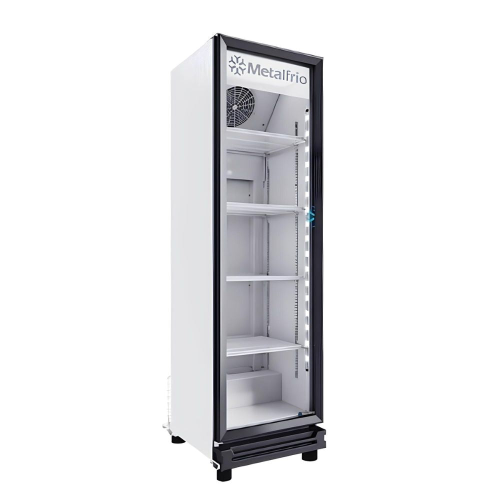 Refrigerador Metalfrio RB100, refrigerador vertical.