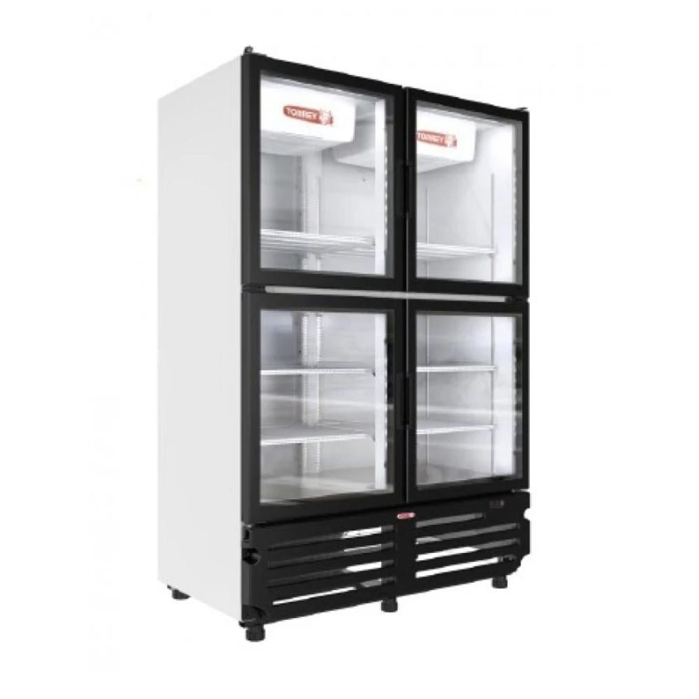 REFRIGERADOR TORREY TVC36-F4 R36L-4P PTRF-0019 | Refrigerador Exhibidor Vertical | 29 Pies Cúbicos | 4 Puertas Cristal | Bar Tiendas Carnicería Abarrotes Latas Bar Tiendas Bistró Restaurante Lácteos Industrial Cocina Cremería Comercios Insumos Hotel Panadería Refresquero Carnicería Abarrotes