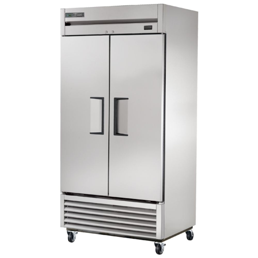 REFRIGERADOR VERTICAL TRUE T-35-HC | Refrigerador Vertical | 2 Puertas | Acero Inoxidable | Restaurante Bar Cafetería Supermercado Hotel Cocina Lácteos Expositor Restaurante Cafetería