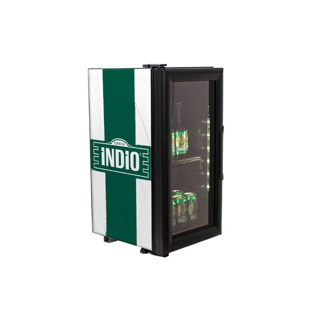 REFRIGERADOR IMBERA 1019786CCVS24 | Refrigerador Mini Bar Exhibidor | 1 Puerta Cristal | 1.5 Pies Cúbicos | Bar Cervecería Barra Tienda Refrigerador Refresquero Latas Restaurante Lácteos Industrial Cocina Cremería Comercios Insumos Hotel Panadería Carnicería.