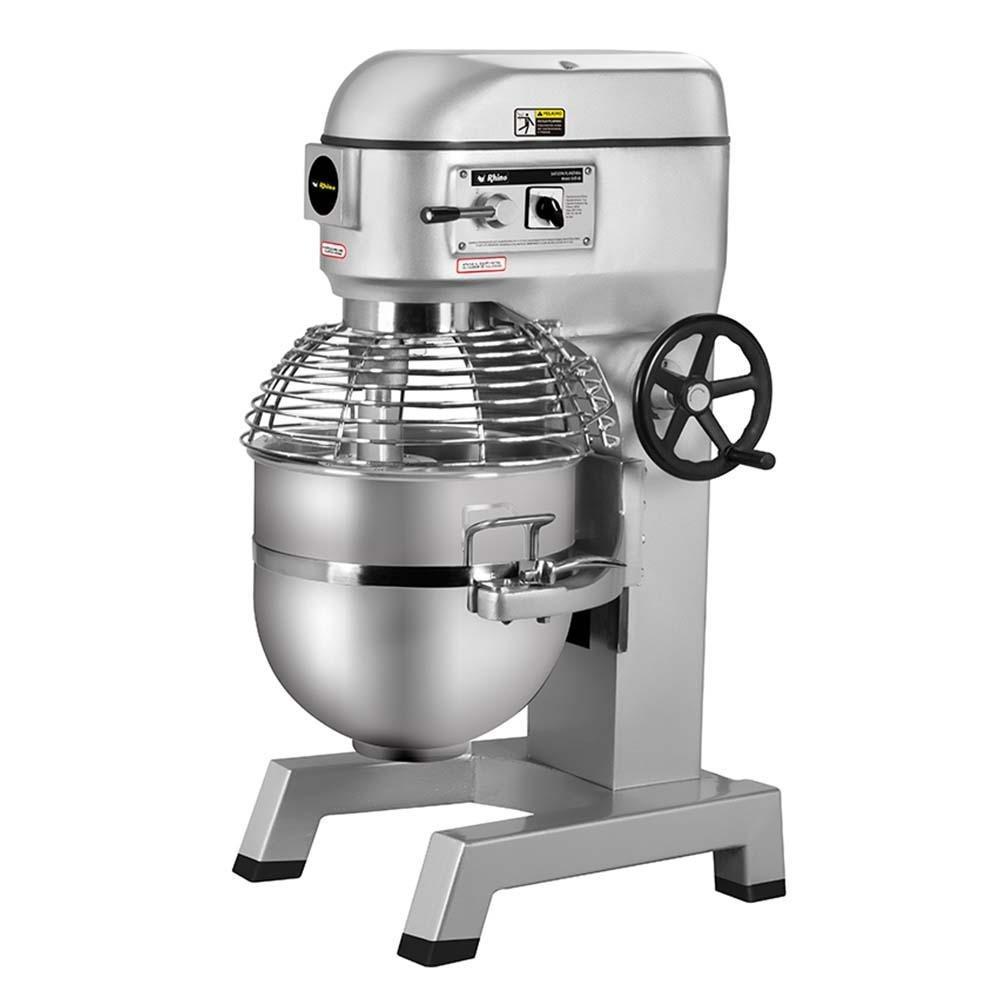 Rhino BATI-60 Batidora Planetaria Capacidad 60 Litros 3 Velocidades 2000 Watts Restaurantes Cocina Panaderias Banquetes Comedores Hornear Industriales Pan Panificadora. Ideal para amasar harina, mezcla para pan, postres, hornear, cocinar, para banquetes, industriales, para cocinas industriales, comedores, comedores industriales, hornear, para negocio, panadería, repostería, etc. KitchenMax.Store. Envíos seguros a todo México. Cotiza hoy mismo.