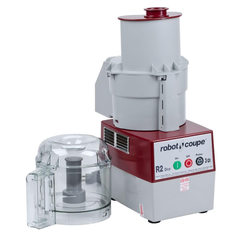 Robot Coupe R2CLR DICE Procesador Alimentos Monofásico 2 HP - Procesadores Alimentos / Ralladores / Cortadores - Robot Coupe - KitchenMax Store