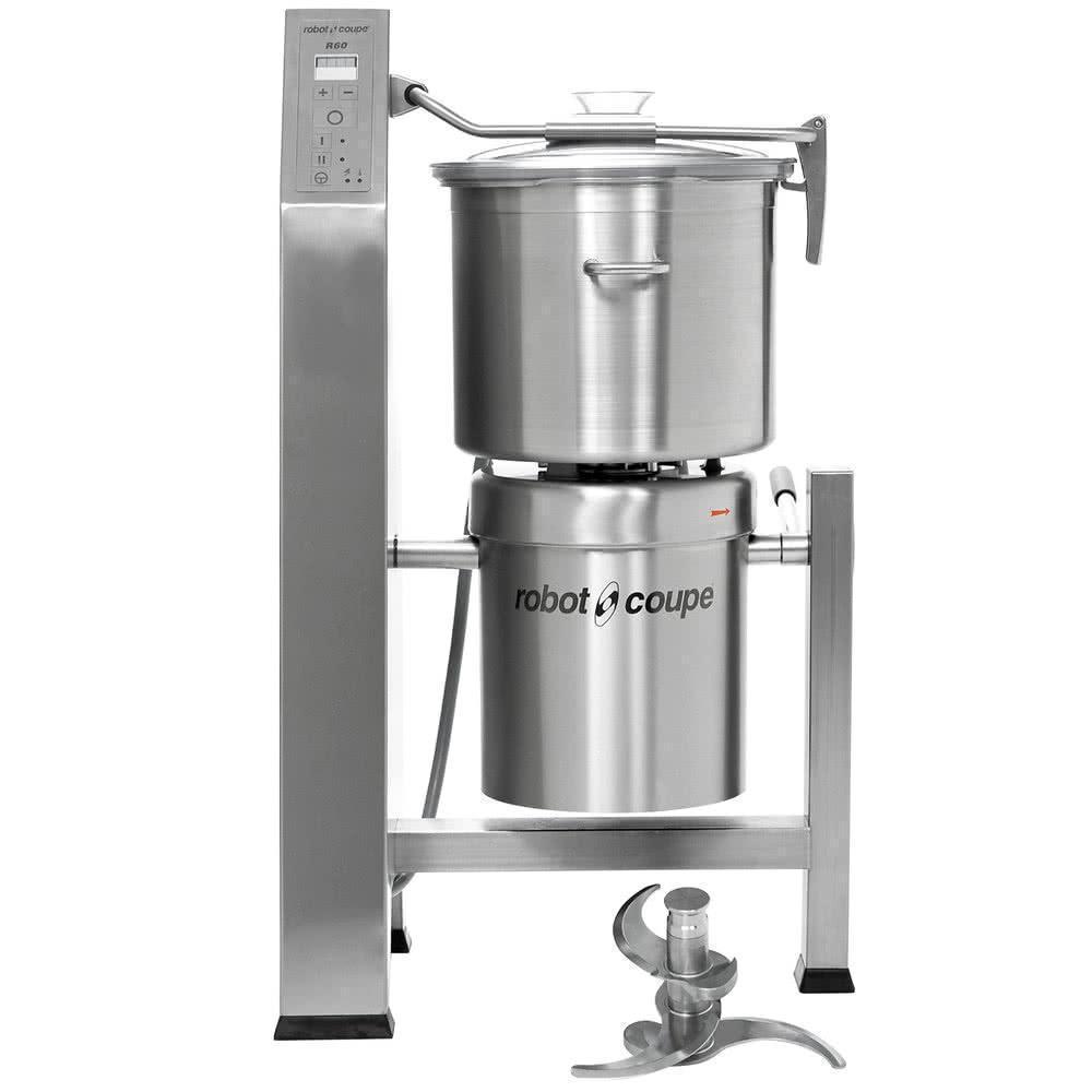 Robot Coupe R60T Procesador Alimentos Vertical 63 Qt Tazón Acero Inoxidable - Procesadores Alimentos / Ralladores / Cortadores - Robot Coupe - KitchenMax Store