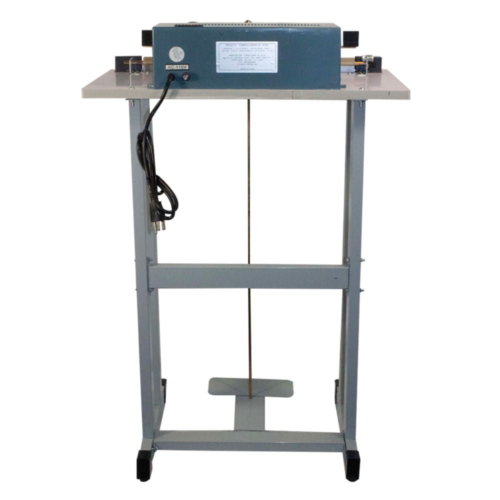 SELLADORA NOVAL PAS-600 | Selladora de Pedal 600mm | Sellado 2 mm | Restaurantes Empacar Alimentos Restaurantes Empacadora Selladora para Cocina Industrial Conservar Alimentos Sellar Empaques Transportar Alimentos Envasado Al Vacío