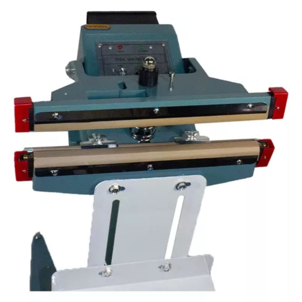 SELLADORA NOVAL PAS-650B | Selladora de Pedal | Ancho Sellado 8mm | Aluminio | Almacenes Cocina Industrial Conservar Alimentos Restaurantes Empacadora Selladora Cocina Industrial Conservar Alimentos Sellar Empaques Transportar Alimentos Envasado Al Vacío