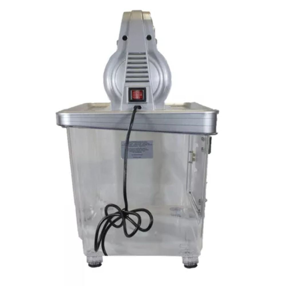 TRITURADORA NOVAL IC-300 | Trituradora de Hielo | con Deposito Policarbonato | 300 Kg Por Hora | Cocina Industrial Restaurante Licuar Triturar Mezclar Moler Restaurantes Comedores Industriales Picar Hielo