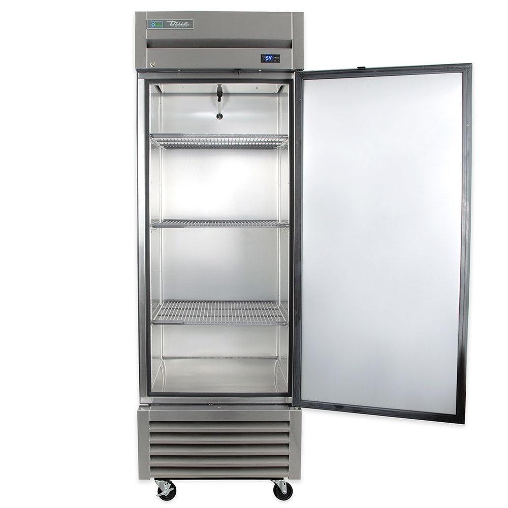 TRUE T-23-HC Refrigerador Vertical 1 Puerta Solida Iluminacion Cuerpo Acero Inoxidable Gris - - true - KitchenMax Store