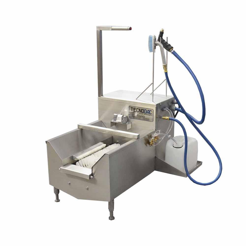 Tecnodac LB-01 Lavabotas Cepillo Giratorio Acero Inoxidable - Lavabotas - Tecnodac - KitchenMax Store