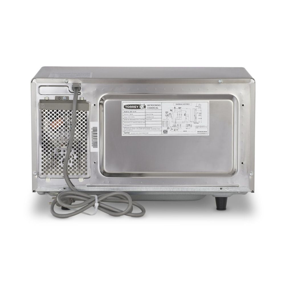 Torrey MIT-0.9T CQMIT1P2005 Horno Microondas Acero Inoxidable - - Torrey - KitchenMax Store