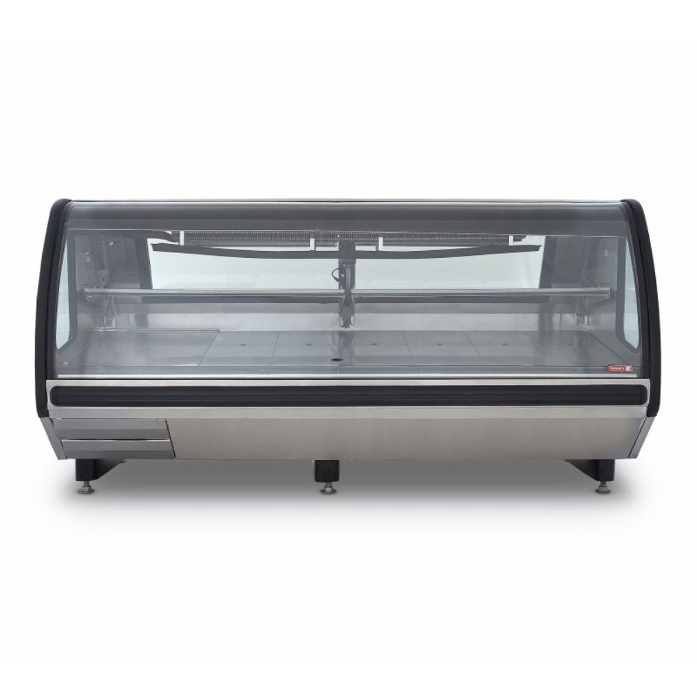 Vitrina Torrey VCA250 PTVC-0023, 249.4 cm, en acero inoxidable.