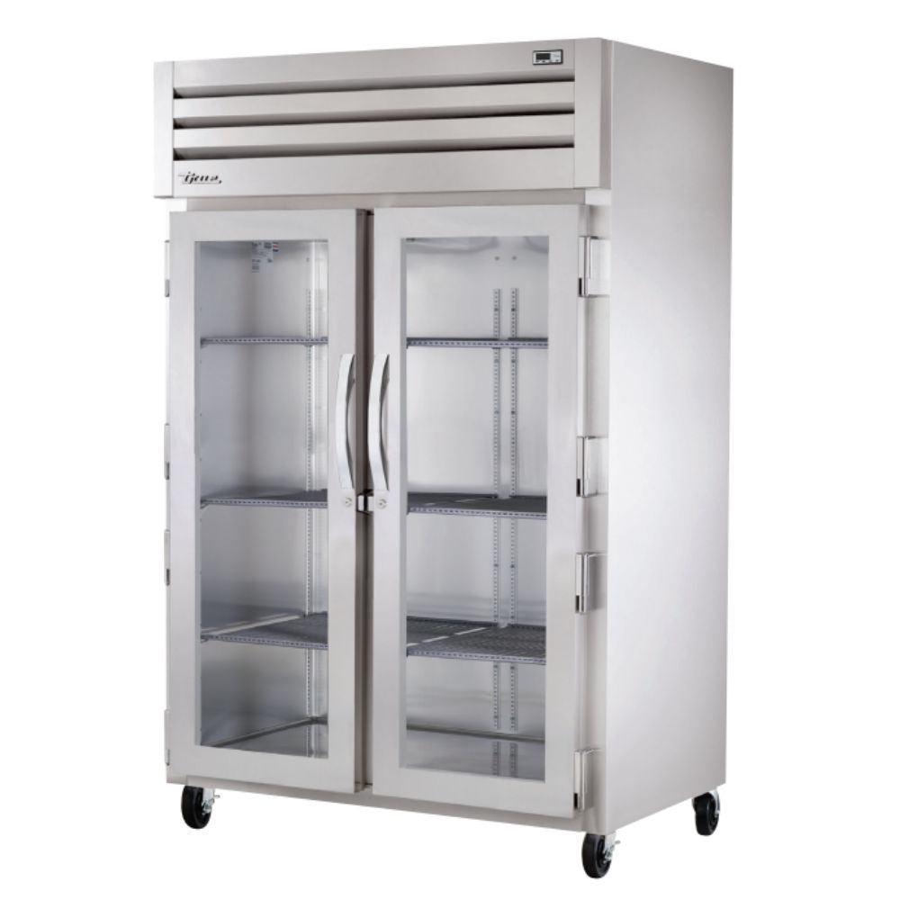 True STA2R-2G-HC Refrigerador Vertical 2 Puertas Cristal 3 Parrillas - - True - KitchenMax Store