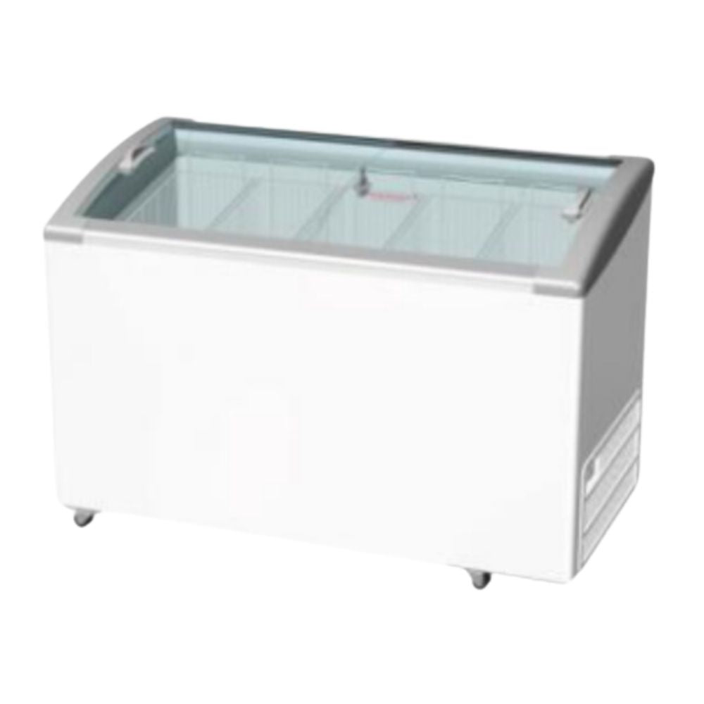 VITRINA EXHIBIDORA CRT 200-090-009 HFSL388I | Vitrina Exhibidora de Helado | Puertas Deslizables Cristal | 388 Litros | Cafetería Heladería Restaurante Tienda Comercial Supermercado Alimentos Refrigeración Exhibición Negocio Abarrotes