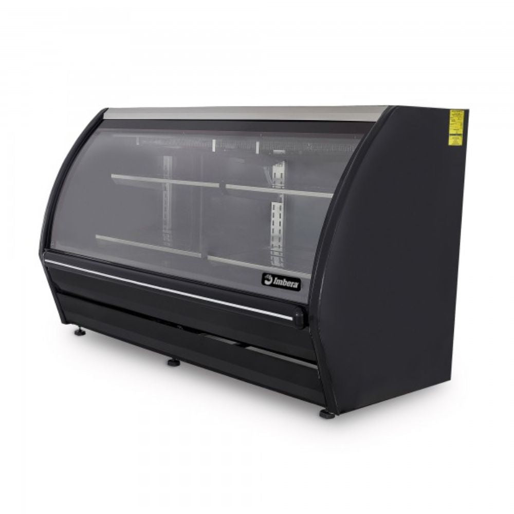 VITRINA IMBERA NEGRA 1025033PHS17 | Vitrina Cremera | 17.83 pies cúbicos | Cremería Pastelería Supermercado Repostería Negocio Alimentos Pasteles Panes Exhibición Industrial Carnicería Cremería.