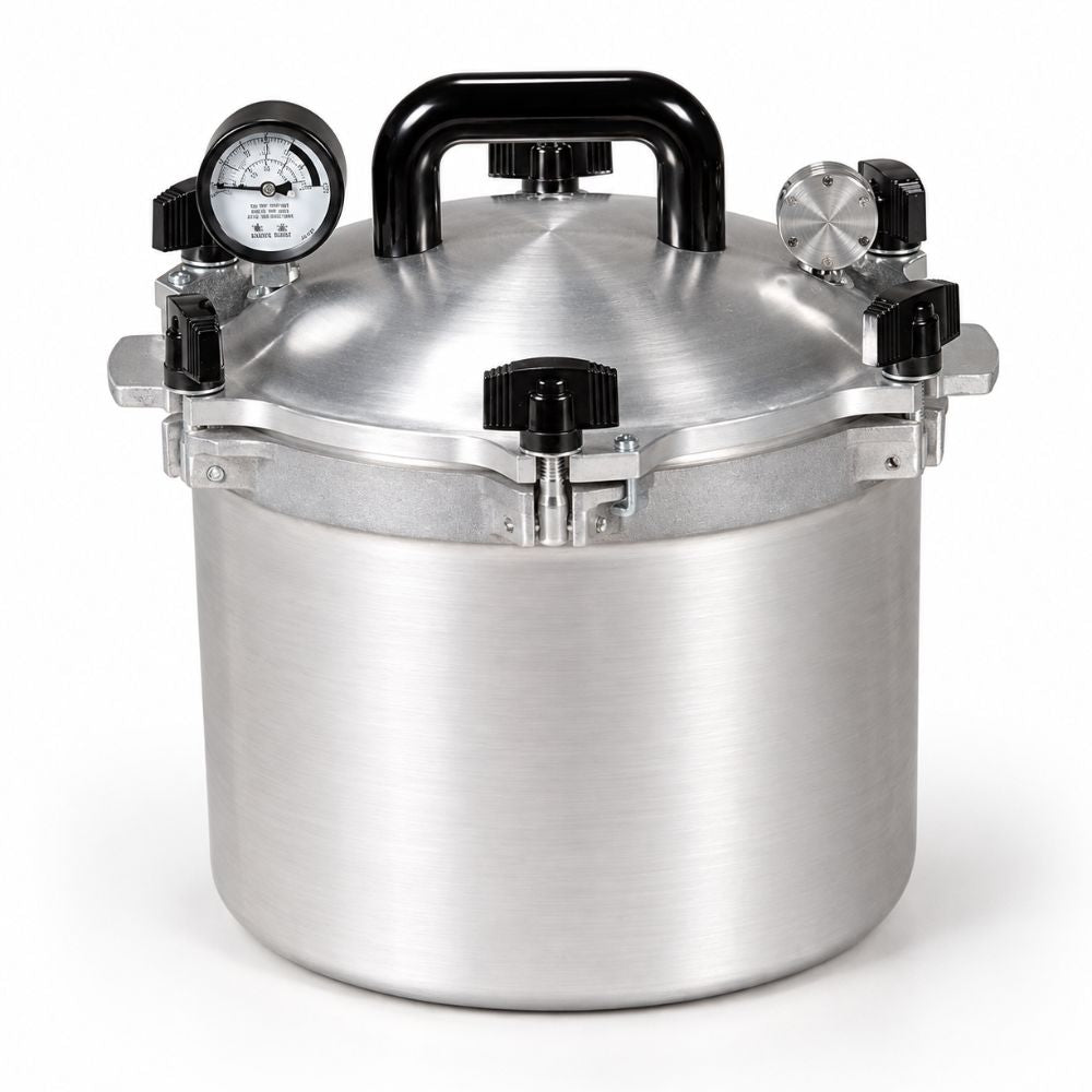 OLLA PRESIÓN ALL AMERICAN 910 | Olla Presión para Envasar Preparar Alimentos | Hotel Restaurante Buffett | para Envasar Preparar Alimentos | Frascos Latas Cocinar a Presión Carne Roja