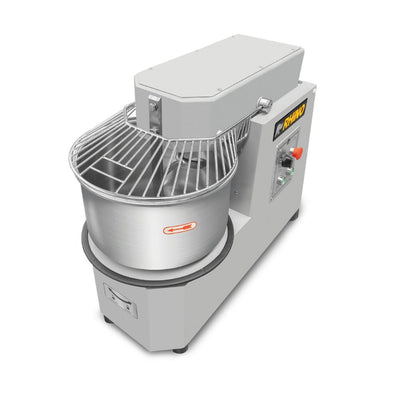 Amasadora Rhino AMASA-20PRO, 2 velocidades, en acero inoxidable.